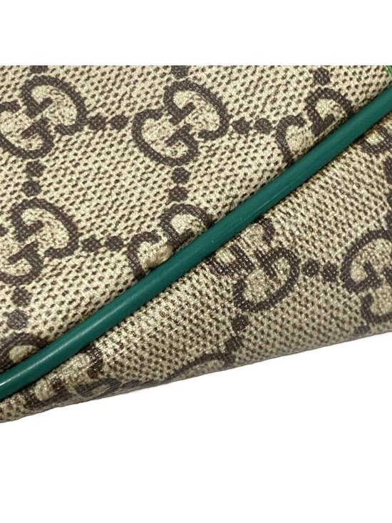 Gucci Backpack Children\'s GG Supreme Beige Green Multi Beetle Print main image 4